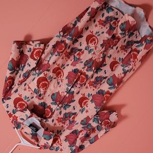 Pomegranate fruit bat Large button up MorningWitch